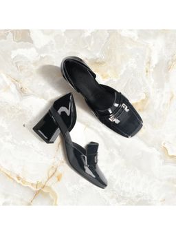 BAGATT - Sindy Black Women D'orsay Sandal Heels