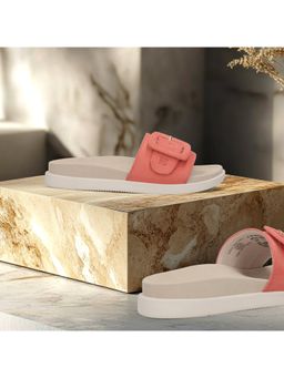 BAGATT - Becca Women Light Red Flatforms Sandals