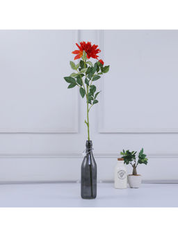 HomeTown - Dahlia Stem with Buds, Orange