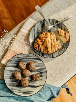 Twig & Twine - Serene Pack of 2 Hand Painted Breakfast Plate