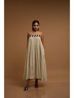 DaMAK - Cream Vanilla Midi Dress