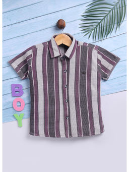 Toonyport - Boys Multi-Color Stripes Shirt