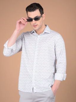 CRIMSOUNE CLUB - Mens Multi-Color Printed Modal Shirt