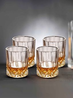 The Better Home - Zest Whiskey Glasses Set Of 4