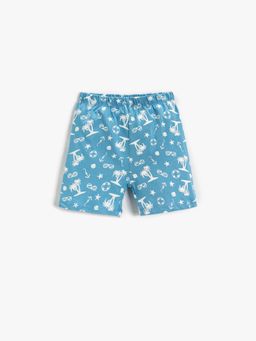 Koton - Boys Hakik Blue Printed Bottoms