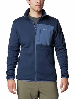 Columbia - Mens Navy Omni-Wick Columbia Hike Full Zip II Fleece Jacket