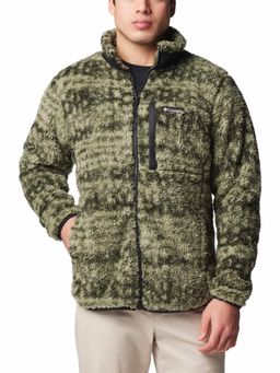Columbia - Mens Green Winter Pass Printed Fleece II Jacket