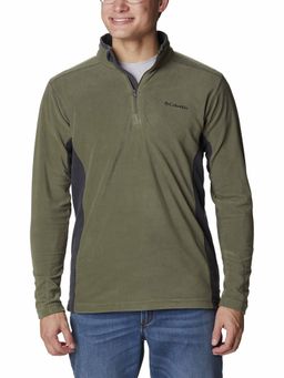 Columbia - Mens Olive Klamath Range II Half Zip Pullover