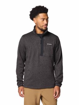Columbia - Mens Black Sweater Weather Half Zip Pullover