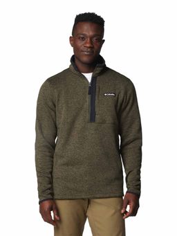 Columbia - Mens Green Sweater Weather Half Zip Pullover