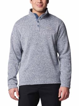 Columbia - Mens Blue Alto Pass Half Snap Fleece Pullover