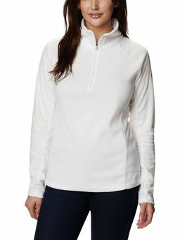 Columbia - Womens White Glacial IV Half Zip Pullover