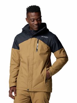Columbia - Mens Mustard Omni-Heat Reflective Last Tracks II Jacket