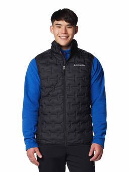 Columbia - Mens Black Omni-Heat Reflective Delta Ridge II Down Vest