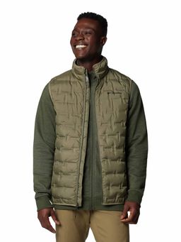 Columbia - Mens Green Omni-Heat Reflective Delta Ridge II Down Vest