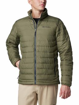 Columbia - Mens Olive Omni-Heat Reflective Powder Lite II Jacket