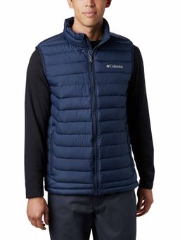 Columbia - Mens Navy Omni-Heat Reflective Powder Lite II Vest