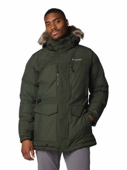 Columbia - Mens Green Omni-Heat Infinity Marquam Peak Fusion II Parka Jacket