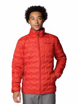 Columbia - Mens Red Omni-Heat Reflective Delta Ridge II Down Jacket