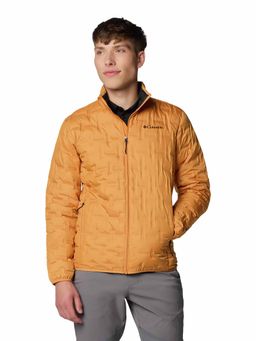 Columbia - Mens Yellow Omni-Heat Reflective Delta Ridge II Down Jacket