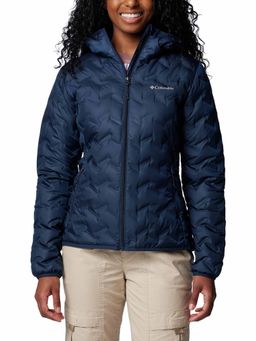 Columbia - Womens Navy Omni-Heat Reflective Delta Ridge II Down Jacket