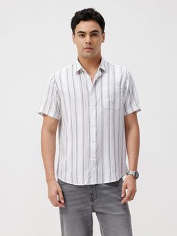 Crocodile - White Casuals Shirt