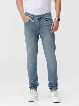 Crocodile - Natural Fade Wash Dark Blue Denim Jeans