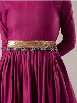 Gajra Gang - Must Haves Multi Sequined & Colourful Beads Belt