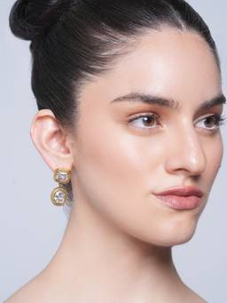 CAO JEWELLERY - White Chic Premium Earrings