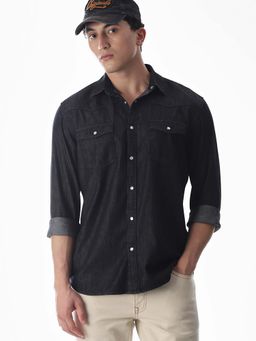 Jack & Jones - Black Regular Fit Shirt