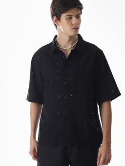 Jack & Jones - Black Oversized Fit Shirt