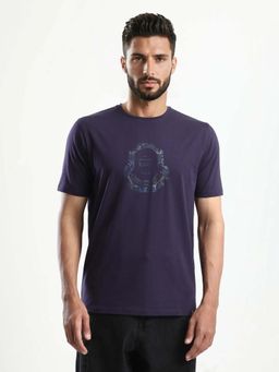 Rare Rabbit - Men Olen Purple Dark T-Shirt