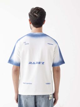 Rare Rabbit - Men Oako Off White Primary T-Shirt