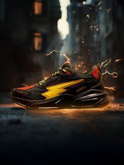 The Souled Store - Official Flash: Scarlet Speedster Men Multi-Color Low Top Sneakers