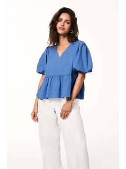 TERRA LUNA - Nell Blue Top