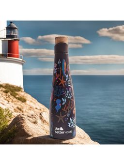 The Better Home - Insulated Water Bottle for Kids-Office 500ml, Black