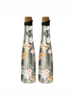 The Better Home - Insulated Water Bottle for Kids-Office 500ml, Silver (Pack of 2)