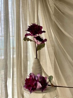 Mason Home - Artificial Rose Bay Flower Stem - Magenta Ombre (One Stem)