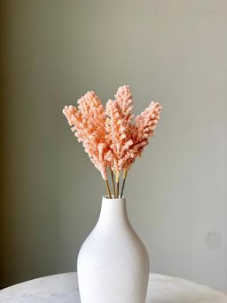 Mason Home - Artificial Wheat Ear Bunch - Pink (One Stem)