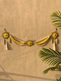 Mason Home Marigold Pearl Lasercut Toran