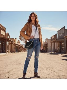 PARTIQ - Underarm Baguette Handbag (S) - Black