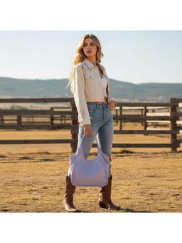 PARTIQ - Large Capacity Tote Bag Women (L) - Purple