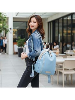 PARTIQ - Niche Student Travel Backpack - Blue