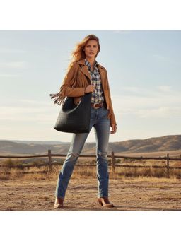 PARTIQ - Retro Hand-Held Underarm Women Korean Version Of The Work All-Match Handbag - Black