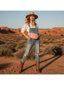 PARTIQ - Style Trendy Sports Chest Niche Versatile Waist Belt Bag - Pink (S)