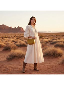 PARTIQ - Niche Commuter Dumpling Sling Bag - Yellow (M)