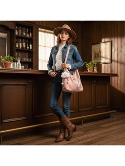 PARTIQ - Womens Student Going Out Handbag - Pink