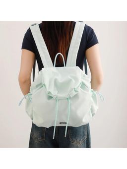 PARTIQ - Style Trendy Class Drawstring Fresh Backpack For Women - Blue