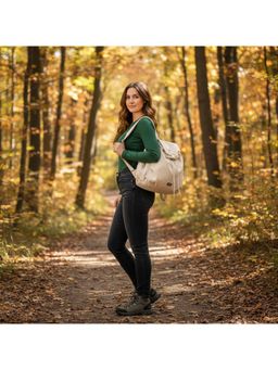 PARTIQ - Style Trendy Class Drawstring Fresh Backpack For Women - White