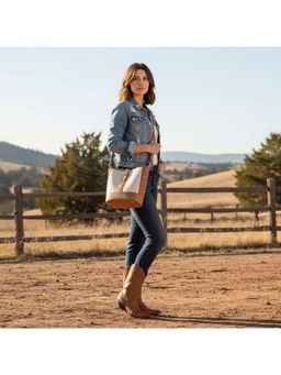 PARTIQ - Style Light Luxury Fashion One-Shoulder Large Capacity Womens Handbag - Off White